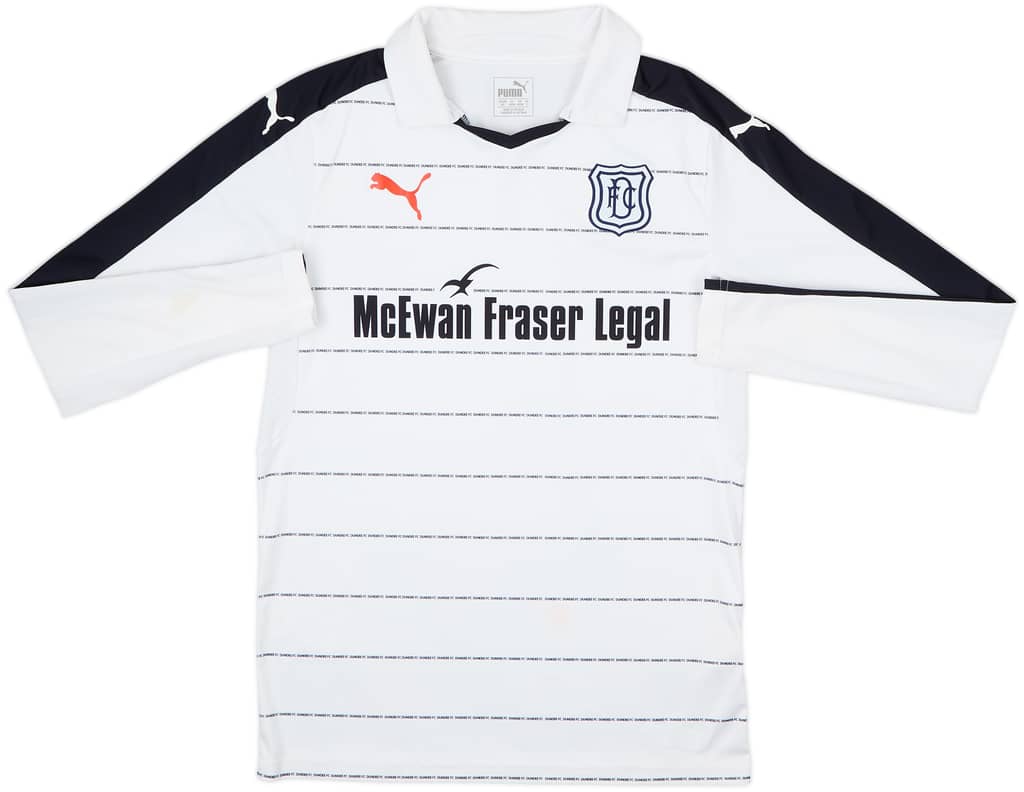 2016-17 Dundee FC Away L/S Shirt - 8/10 - (S)