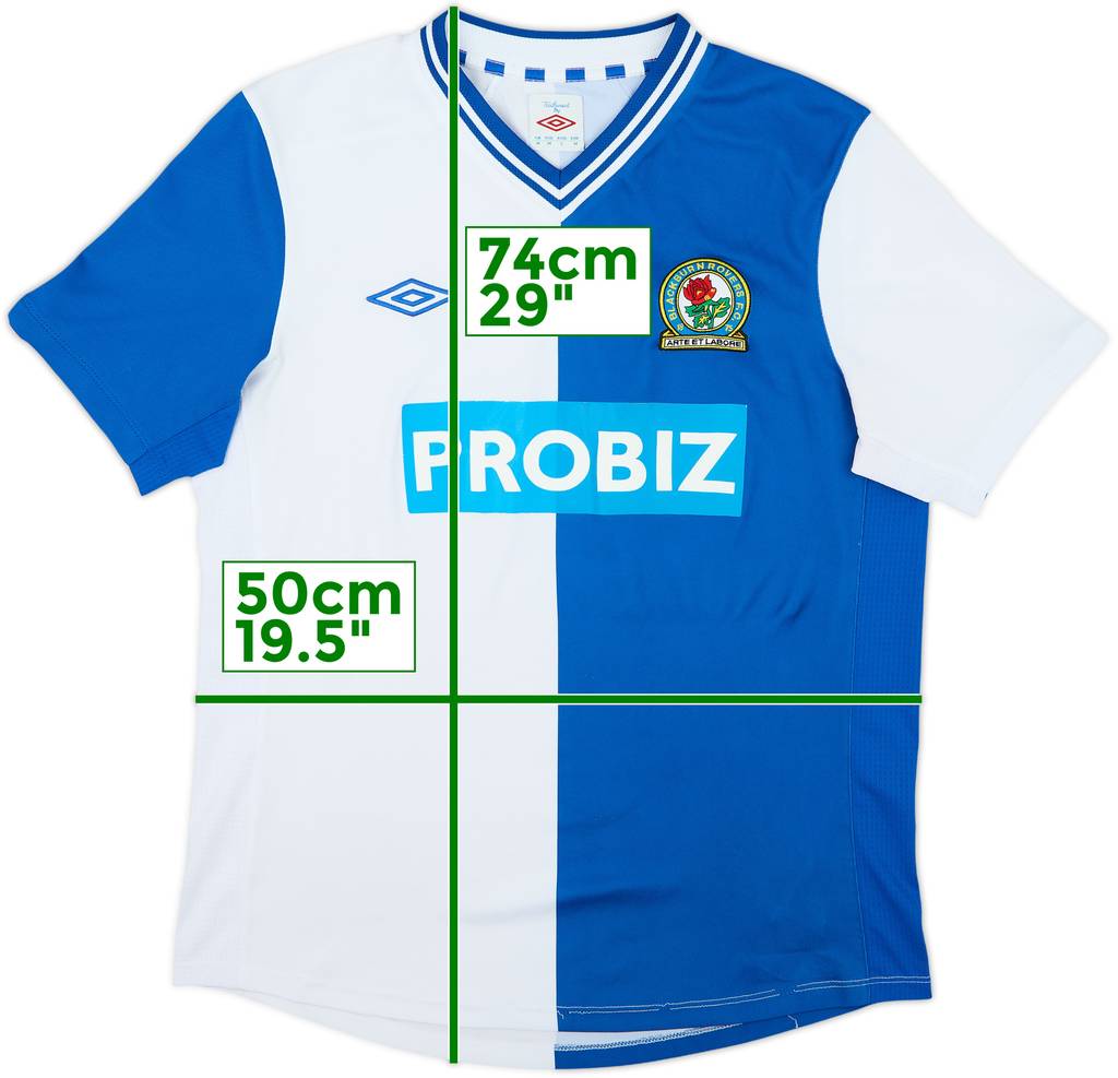 2012-13 Blackburn Rovers Home Shirt - 6/10 - (M)
