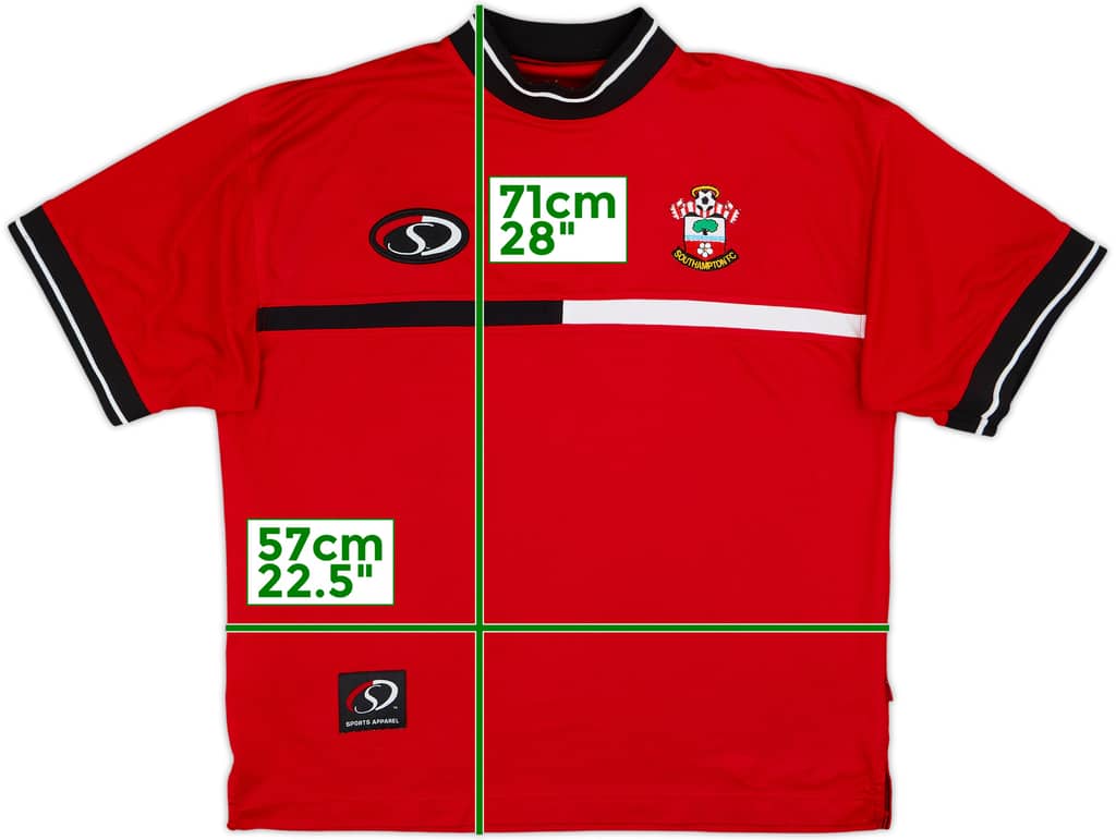 2000-01 Southampton Training Shirt - 8/10 - (XL)