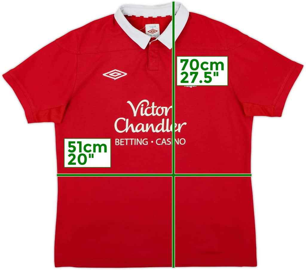 2011-12 Nottingham Forest Home Shirt - 8/10 - (M)