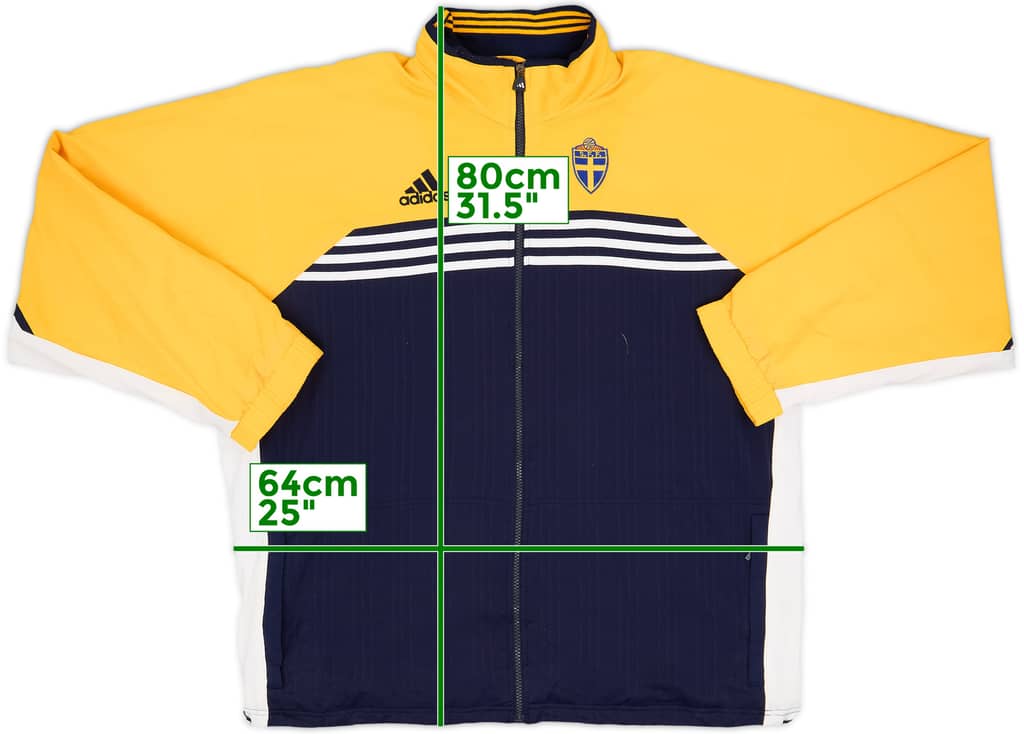 Chaqueta de chándal adidas de Sweden 1998-00 - 8/10 - (L/XL)