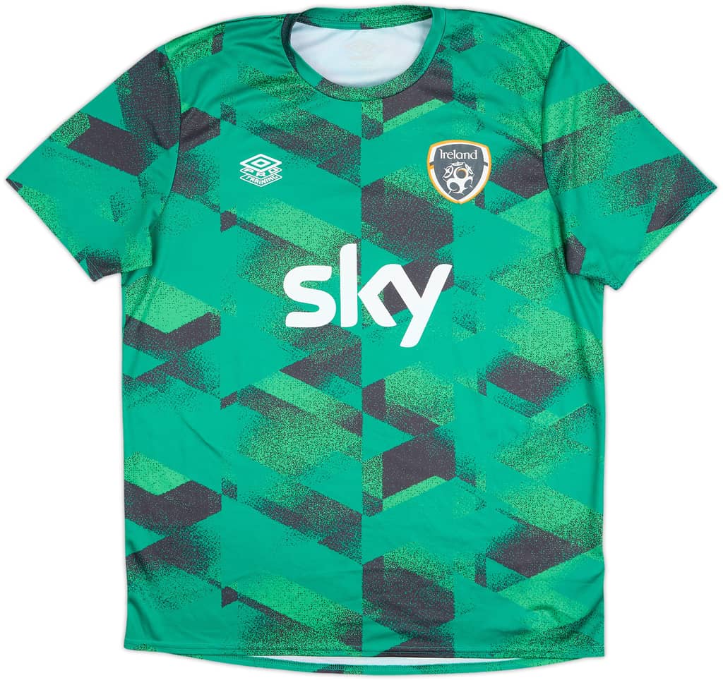 2022-23 Ireland Umbro Training Shirt - 8/10 - (XL)