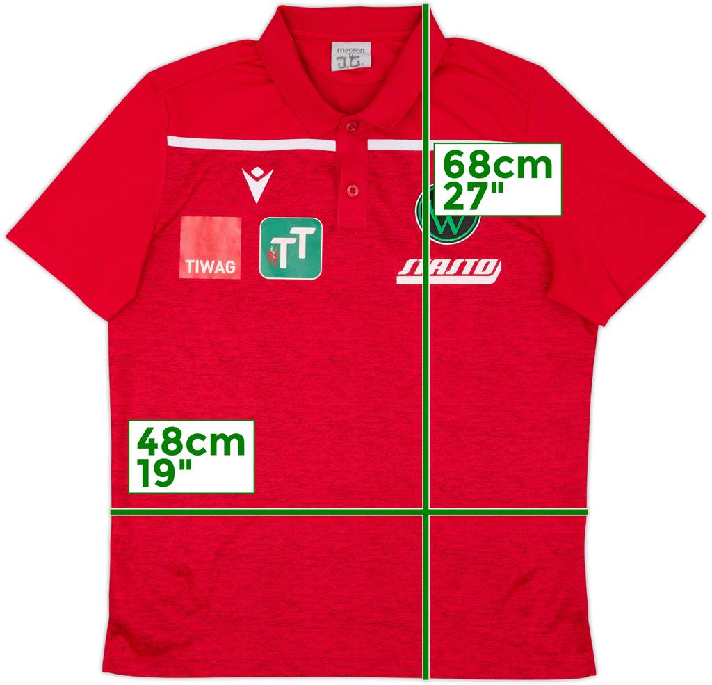 2017-18 Wacker Innsbruck Macron Polo Shirt - 9/10 - (M)