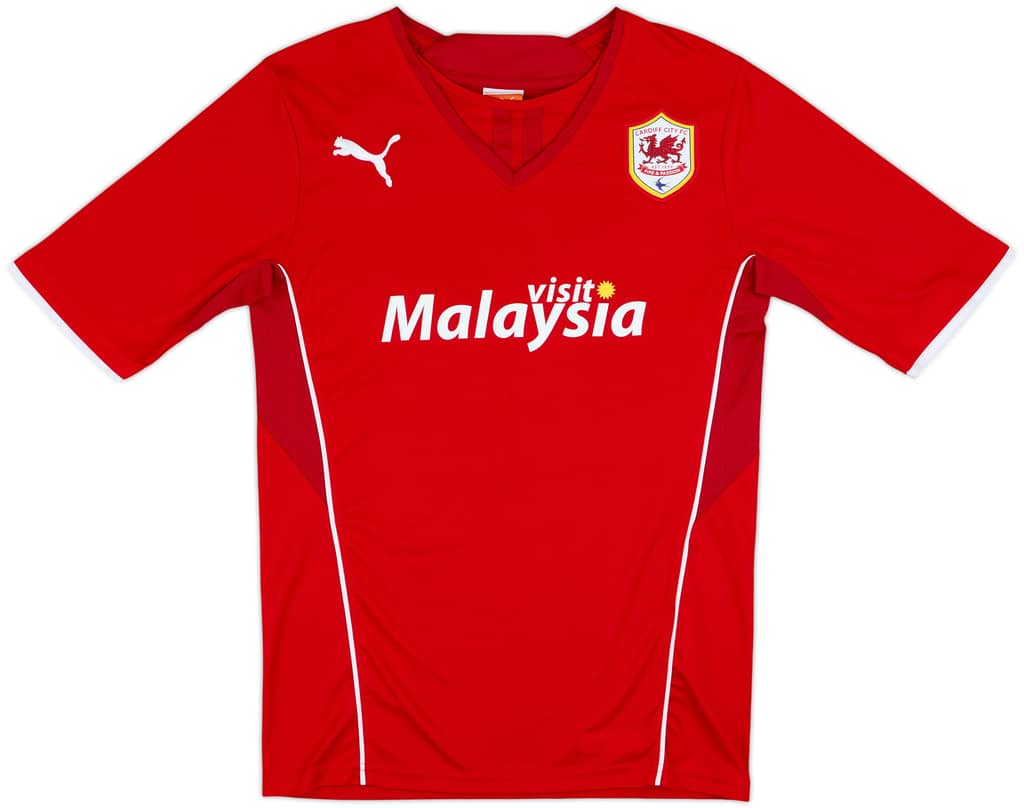 2013-14 Cardiff Home Shirt - 6/10 - (S)