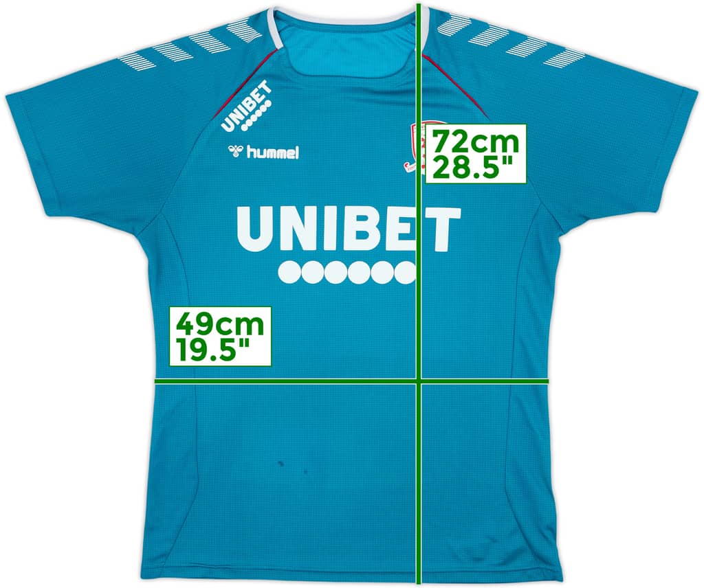 2018-19 Middlesbrough Hummel Training Shirt - 5/10 - (M)