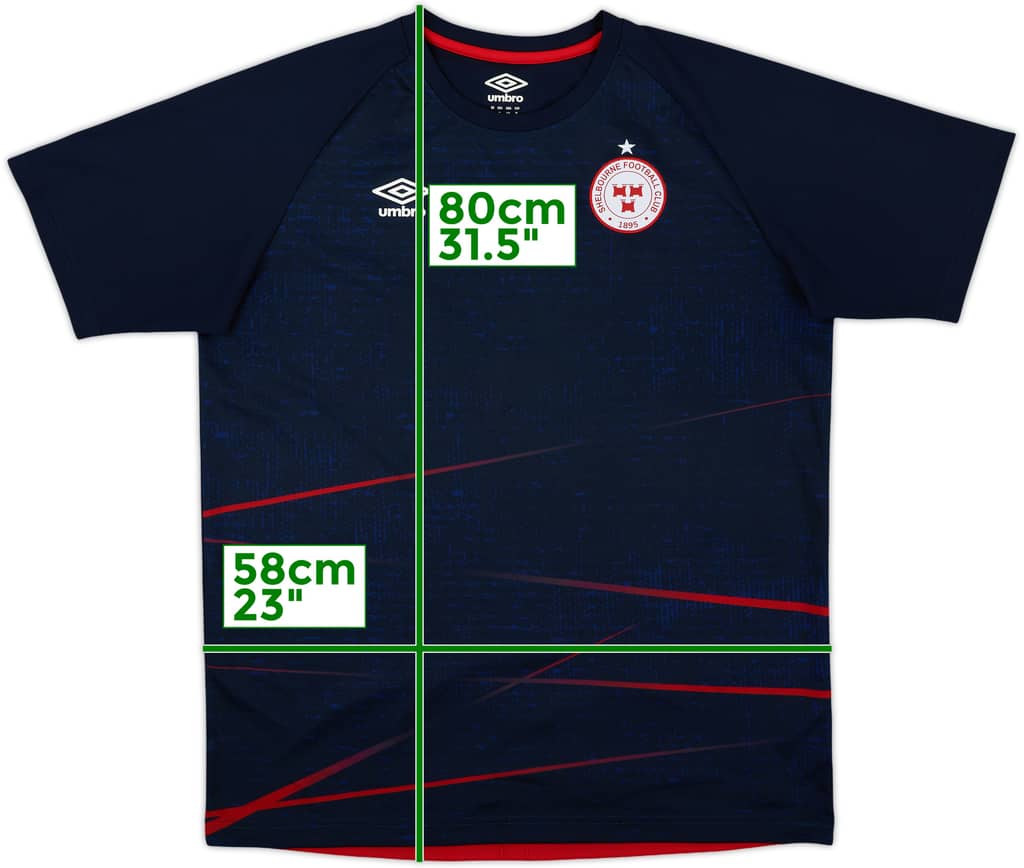 2019 Shelbourne Umbro Training Shirt - 10/10 - (XL)