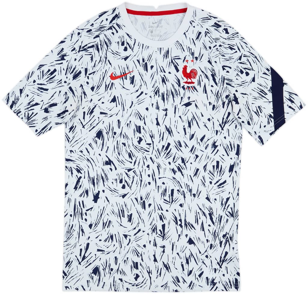 2020-21 France Nike Training Shirt - 8/10 - (S)