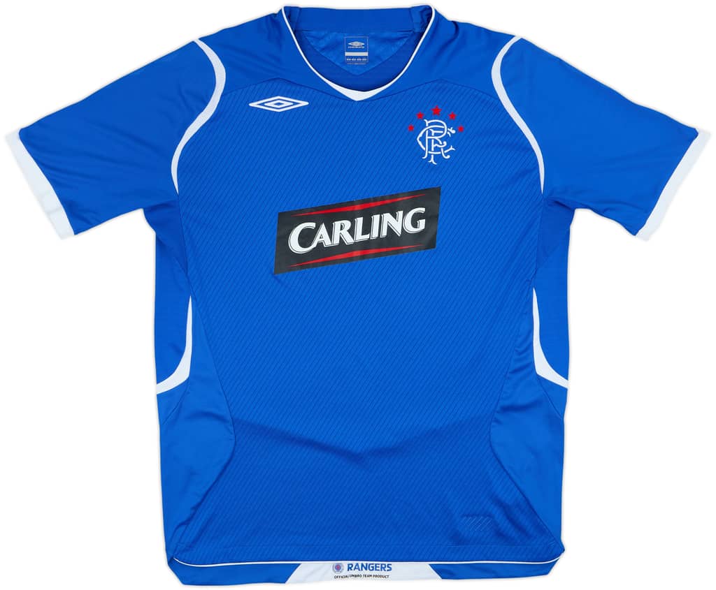 2008-09 Rangers Home Shirt - 6/10 - (L)