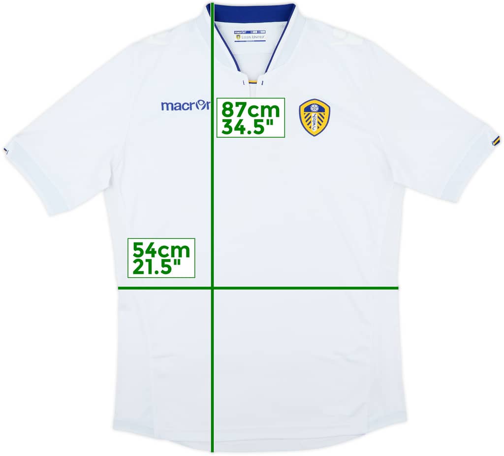 2014-15 Leeds United Home Shirt - 8/10 - (XXL)