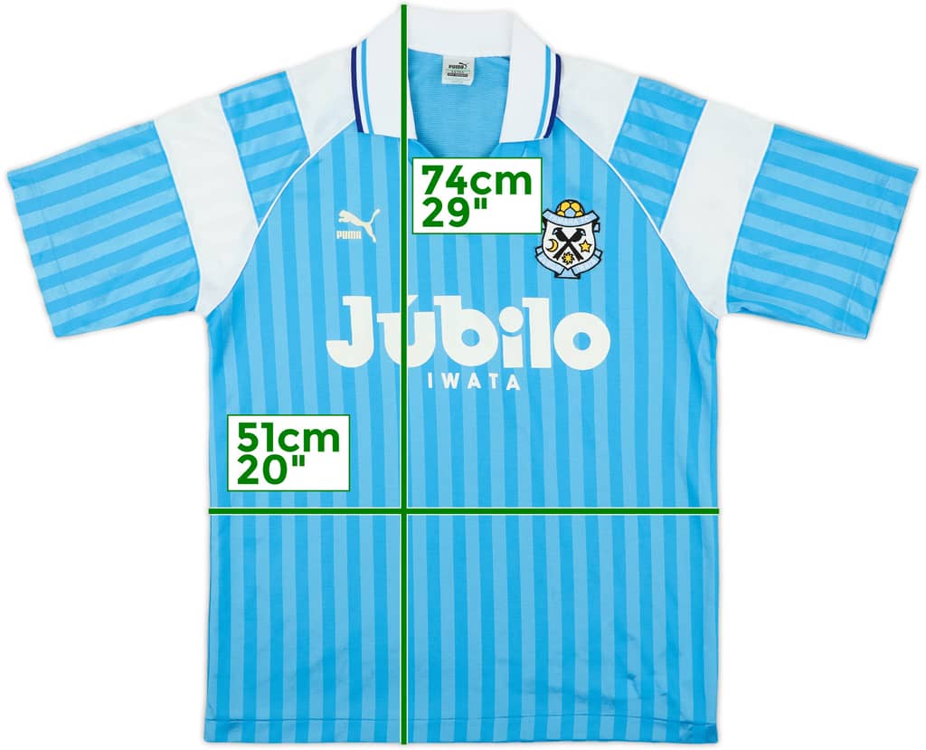 1993-95 Jubilo Iwata Cup Home Shirt - 9/10 - (L)