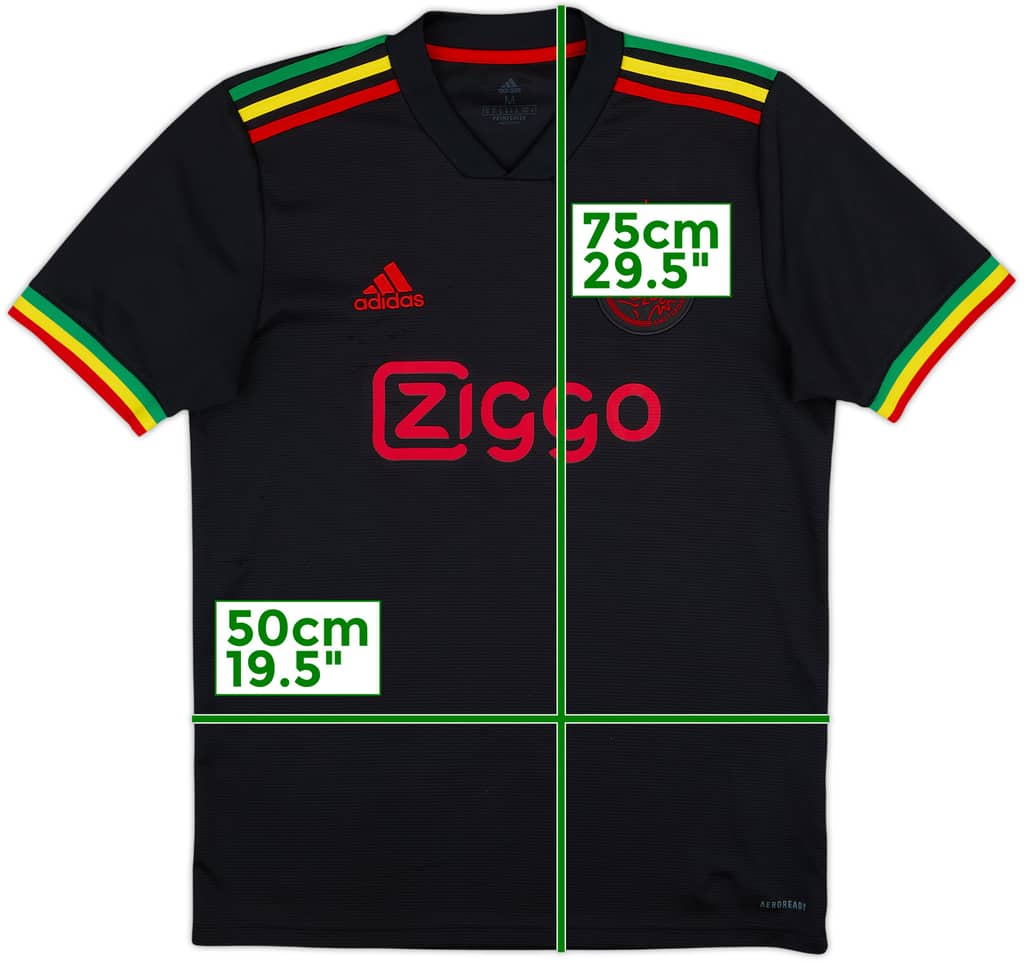 2021-22 Ajax Tercera Camiseta - 7/10 - (M)