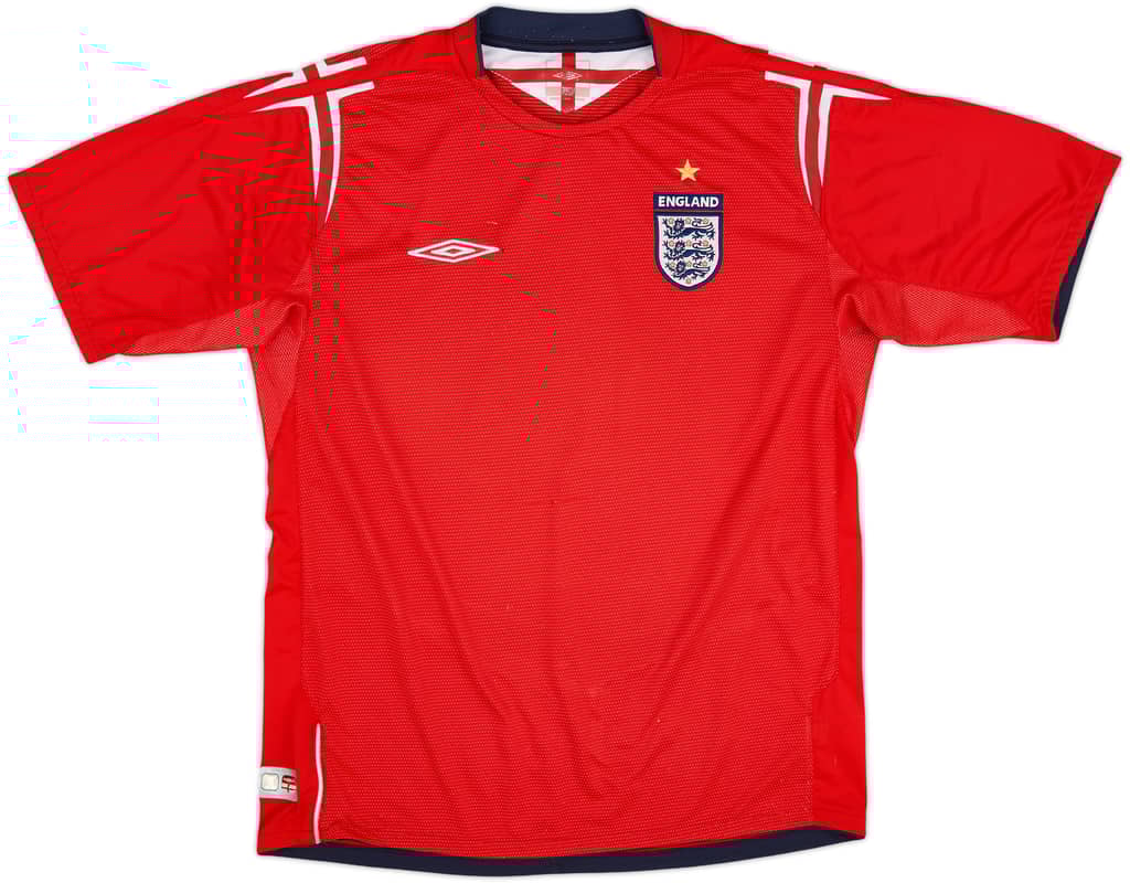 2004-06 England Camiseta de Visitante - 5/10 - (L)