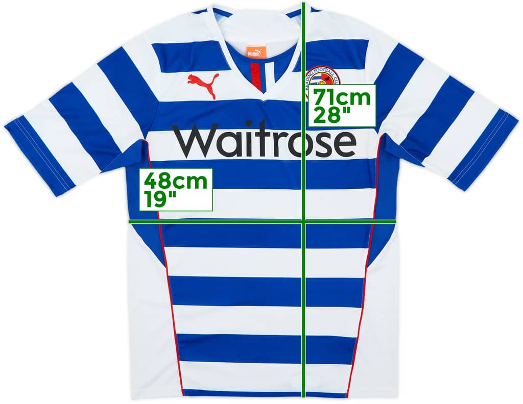 2013-14 Reading Home Shirt - 9/10 - (M)