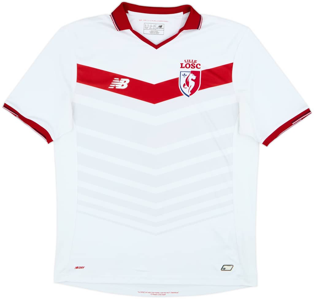 2016-17 Lille Home Shirt - 10/10 - (XL)