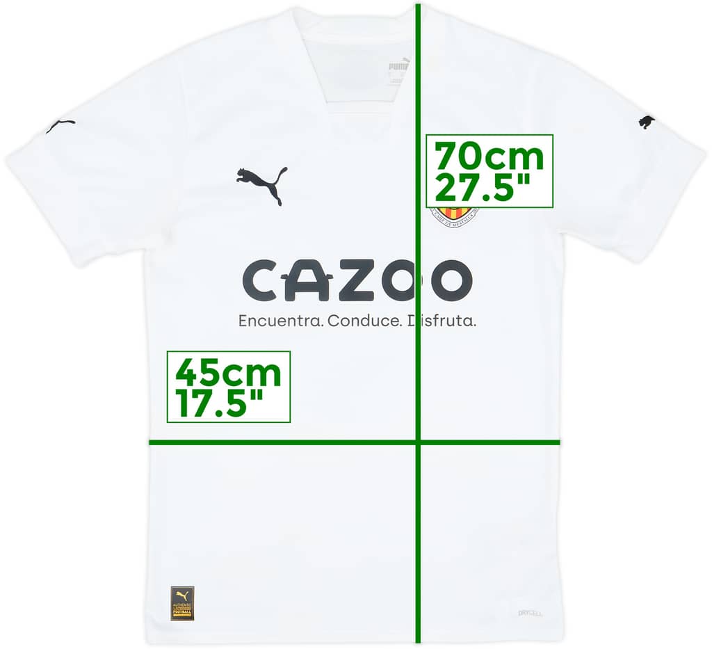 2022-23 Valencia Camiseta Local - 8/10 - (S)