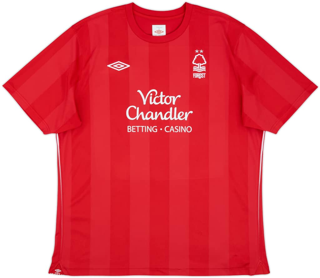 2010-11 Nottingham Forest Home Shirt - 9/10 - (XL)