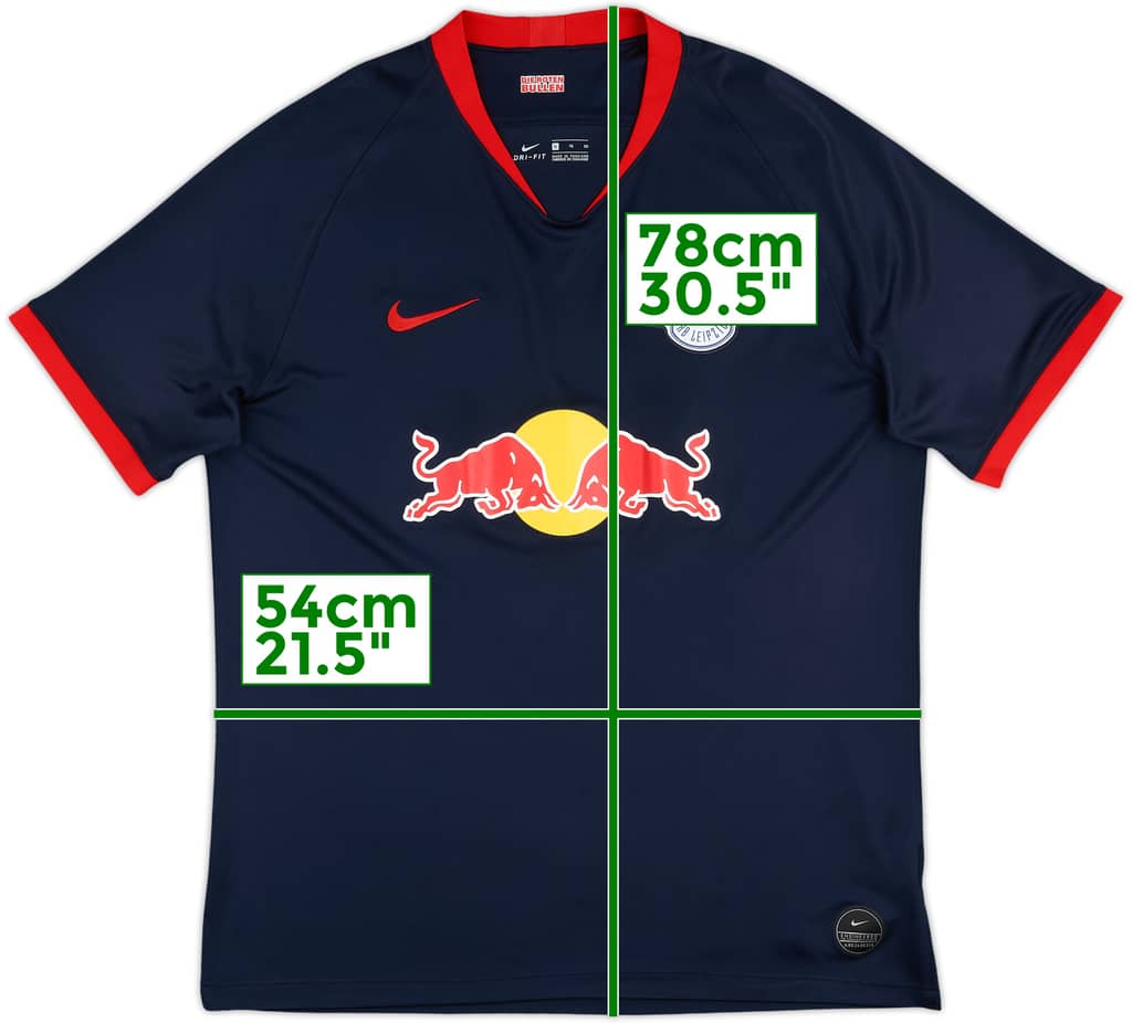 2019-20 RB Leipzig Away Shirt - 9/10 - (XL)