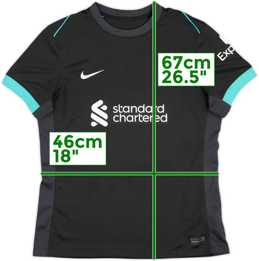 2024-25 Liverpool Away Shirt - 9/10 - (Women's M)