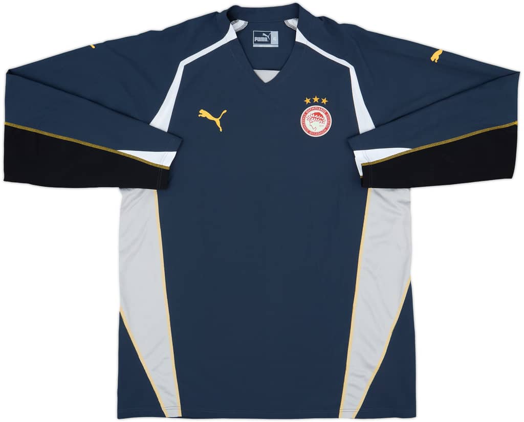 Camiseta de portero de Olympiacos 2005-06 - 9/10 - (XL)