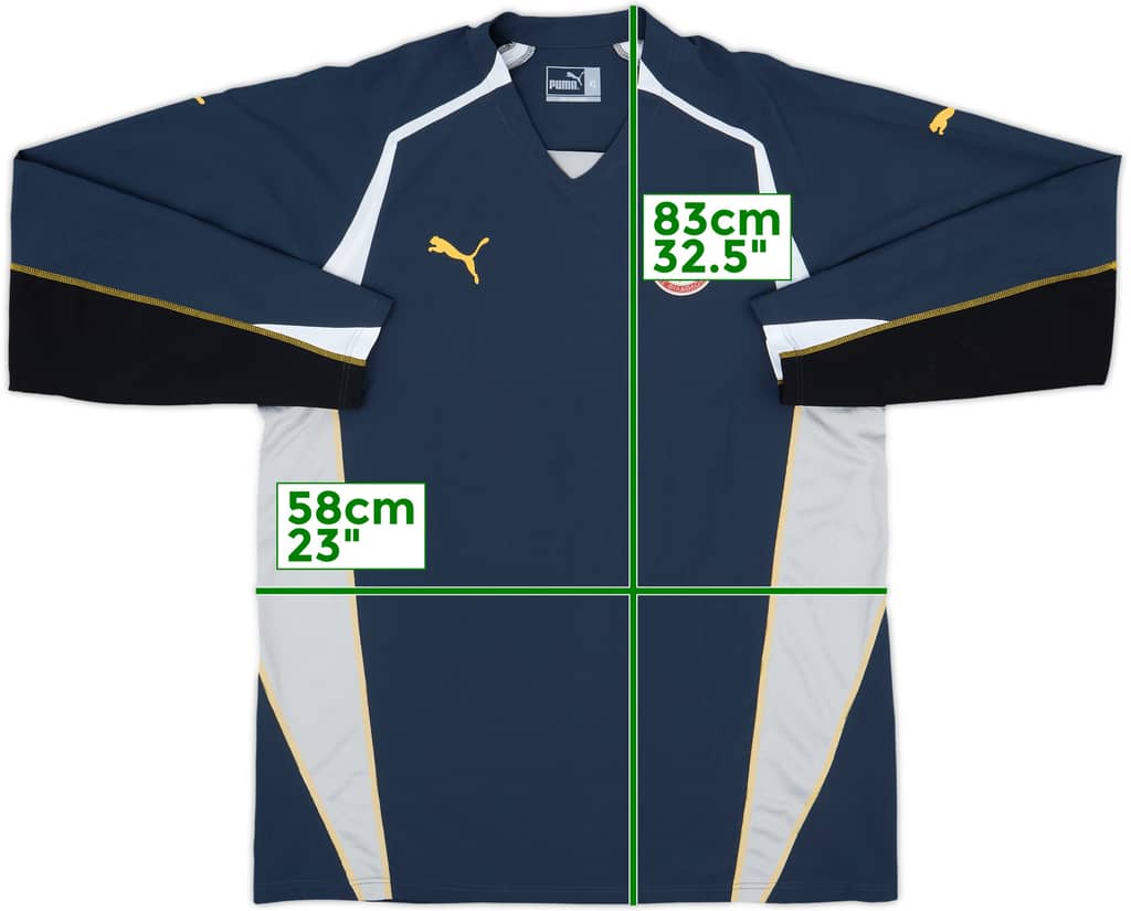 Camiseta de portero de Olympiacos 2005-06 - 9/10 - (XL)