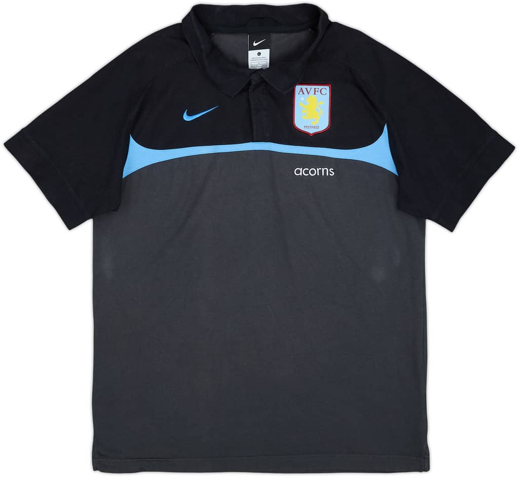 2010-11 Aston Villa Nike Polo Shirt - 8/10 - (L)