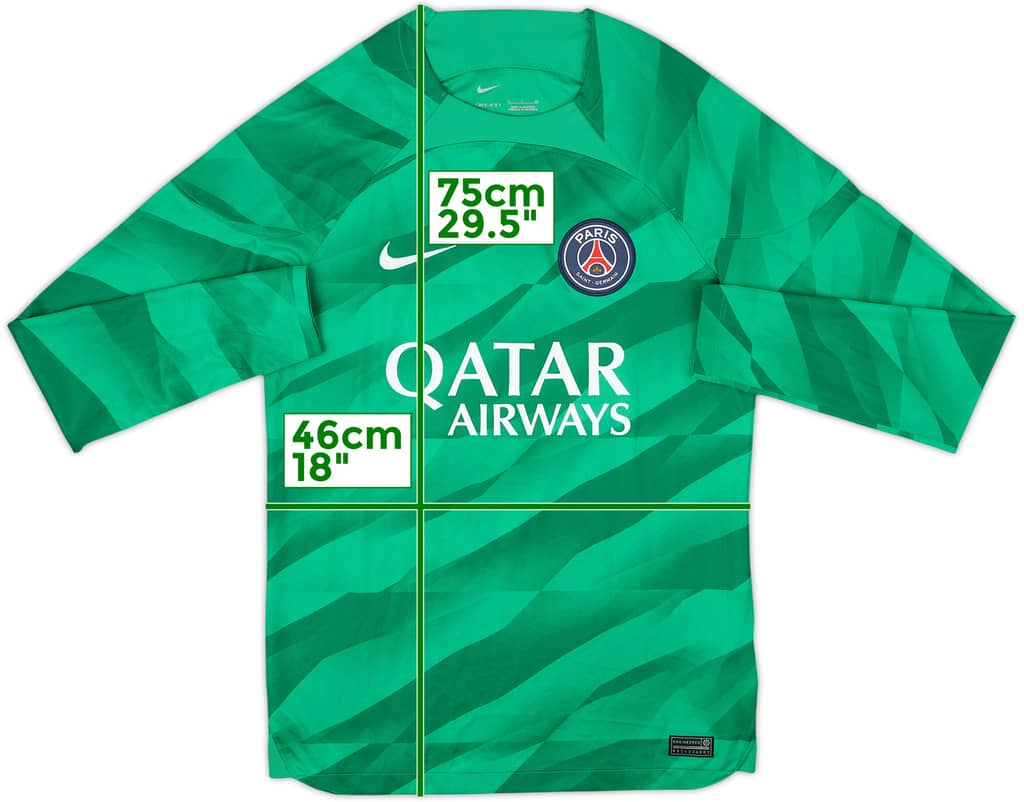 2023-24 Paris Saint-Germain GK Shirt - 10/10 - (S)