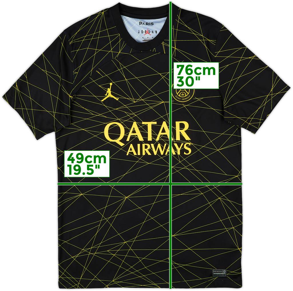 2022-23 Paris Saint-Germain Fourth Shirt - 10/10 - (M)