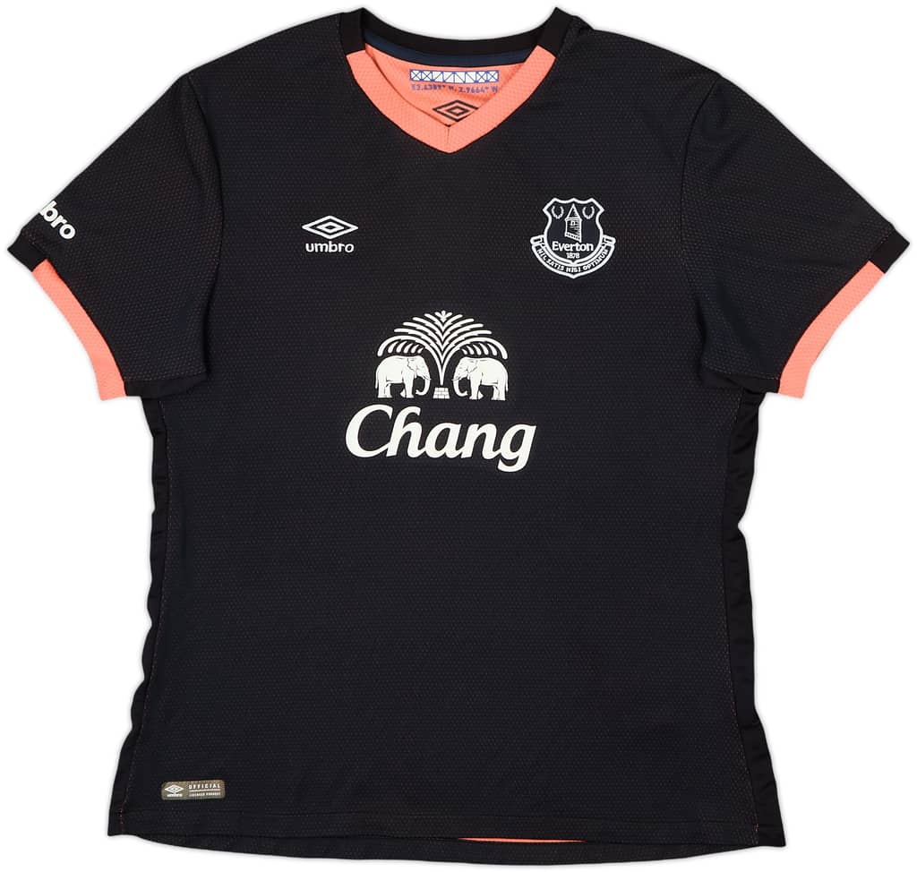 2016-17 Everton Away Shirt - 8/10 - (Women's M)