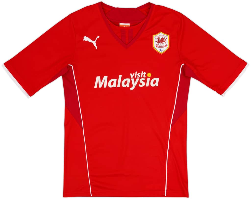 2013-14 Cardiff Home Shirt - 6/10 - (S)