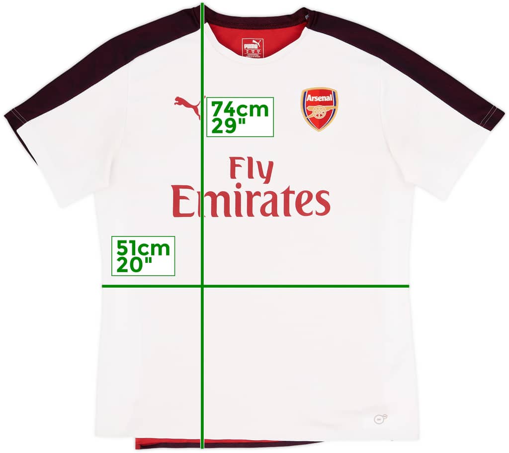 2017-18 Arsenal Puma Training Shirt - 8/10 - (XL)