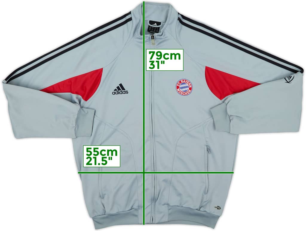 2004-05 Bayern Munich adidas Track Jacket - 6/10 - (L/XL)