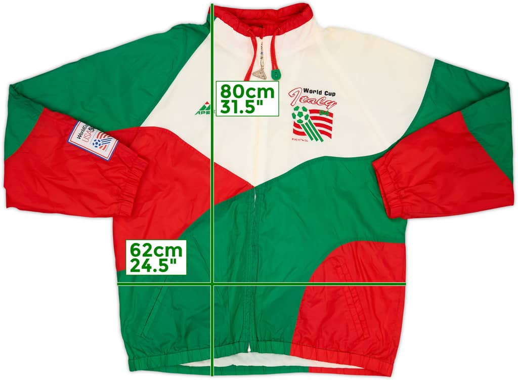 1994 World Cup Italy 94 Apex Track Jacket - 7/10 - (L)