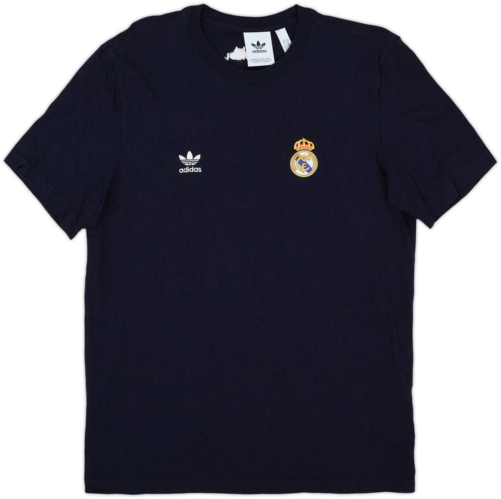 2023-24 Real Madrid adidas Cotton Tee - 9/10 - (M)