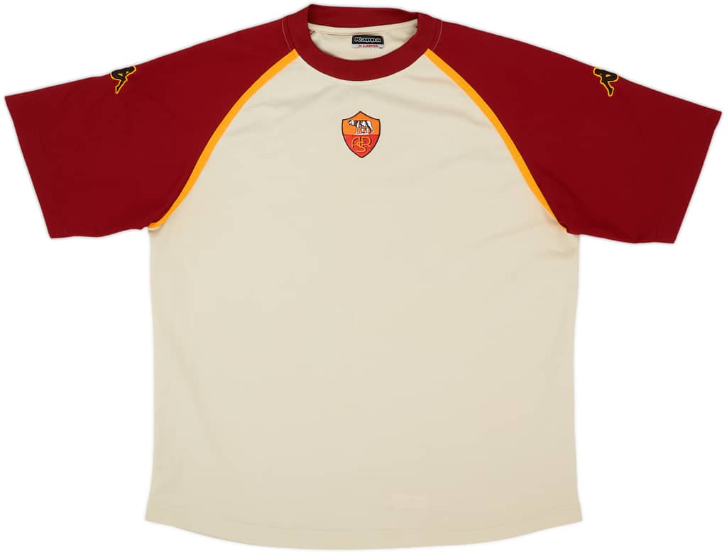 2000-01 Roma Kappa Training Shirt - 8/10 - (XL)