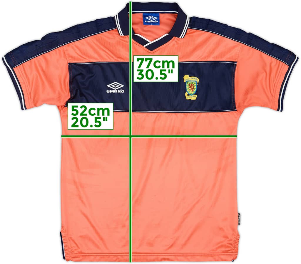 1999-00 Scotland Away Shirt - 8/10 - (L)