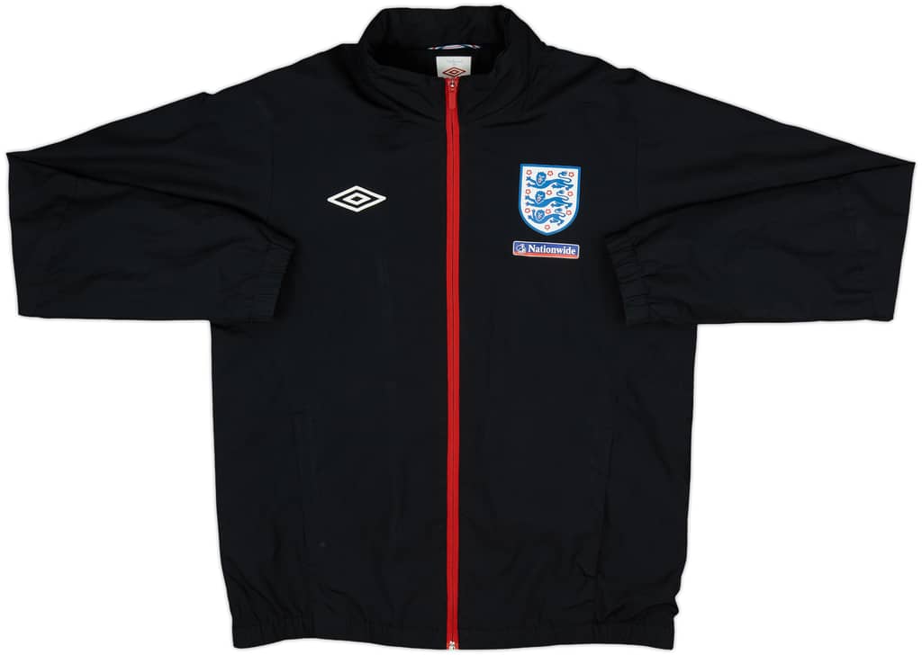 2012-13 England Umbro Hooded Rain Jacket - 8/10 - (M)