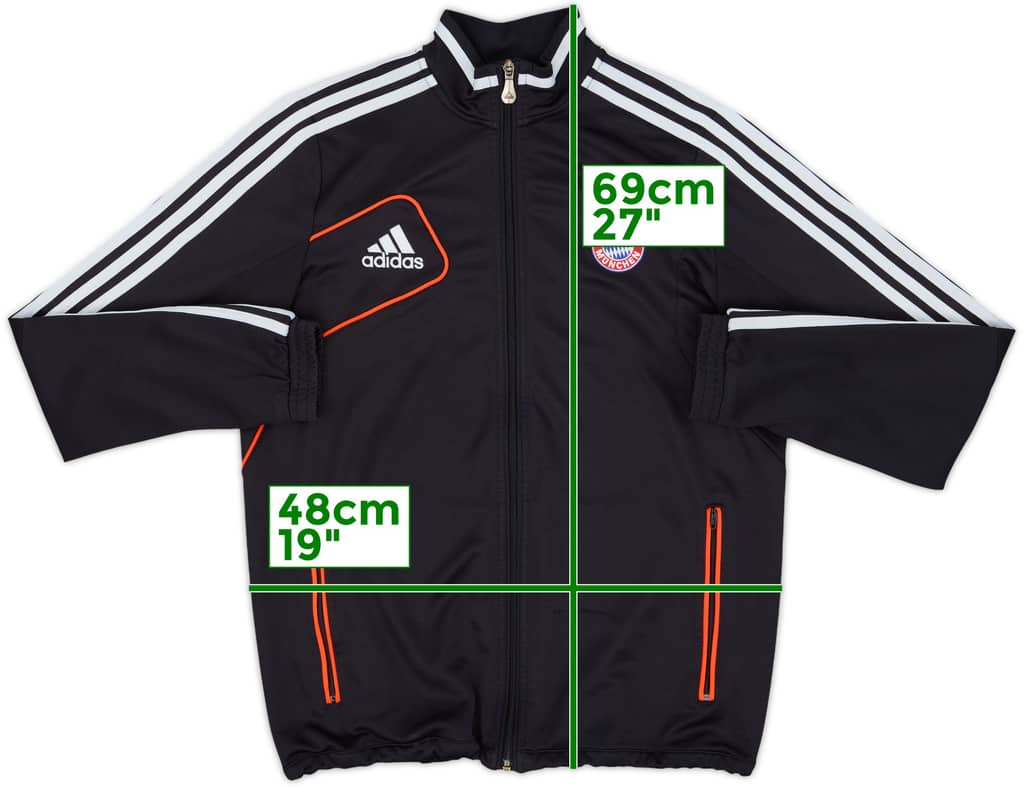 2012-13 Bayern Munich adidas Track Jacket - 8/10 - (XL.Boys)