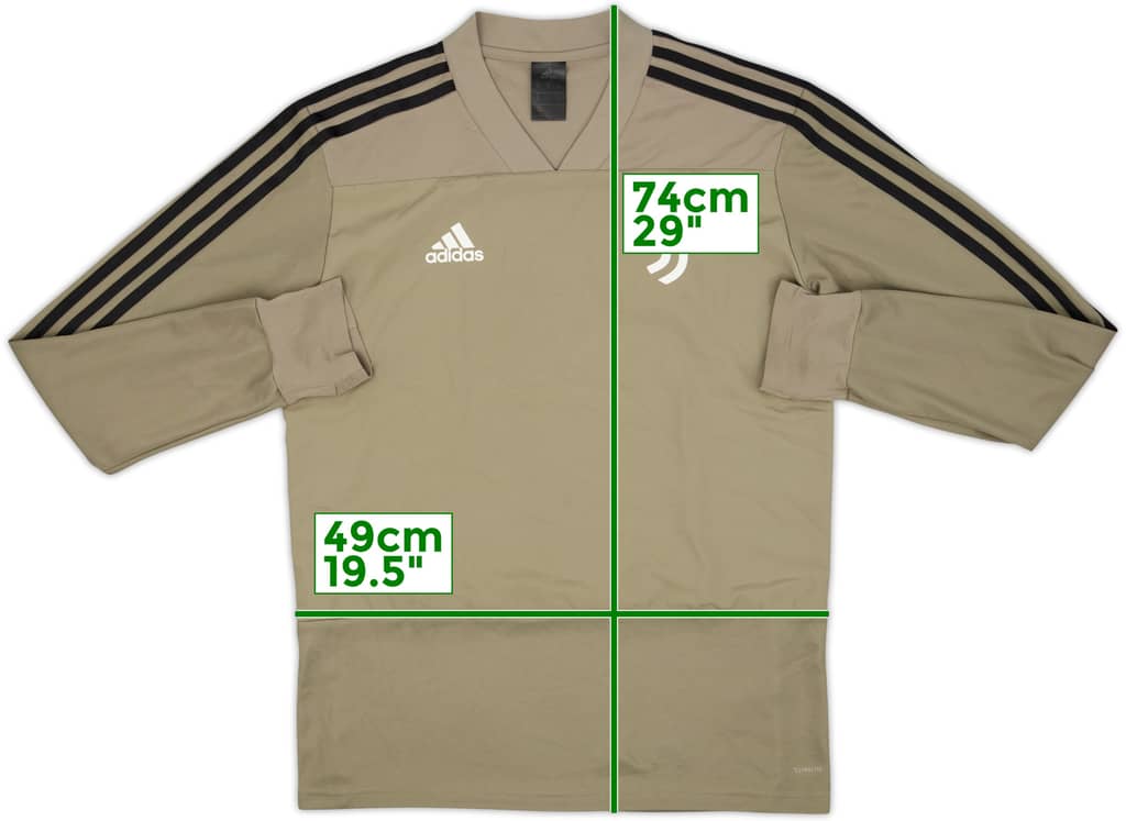 2018-19 Juventus adidas Drill Top - 9/10 - (M)