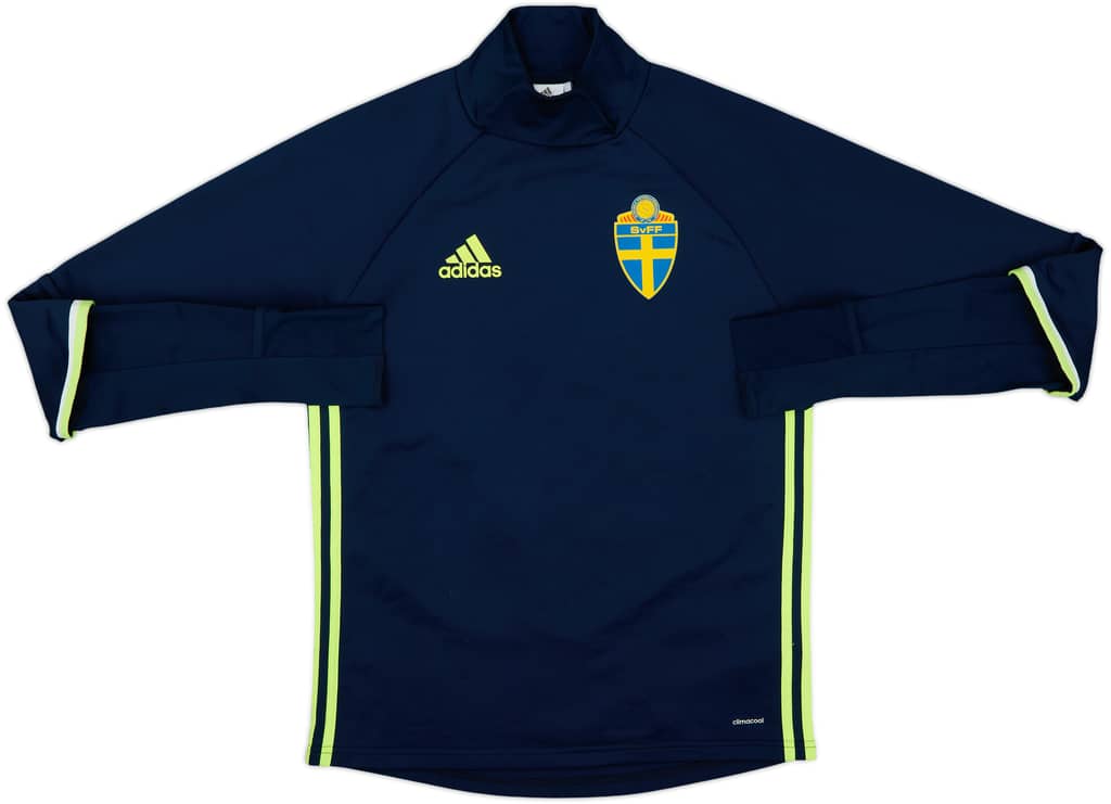 2016-17 Sweden adidas Drill Top - 8/10 - (S)