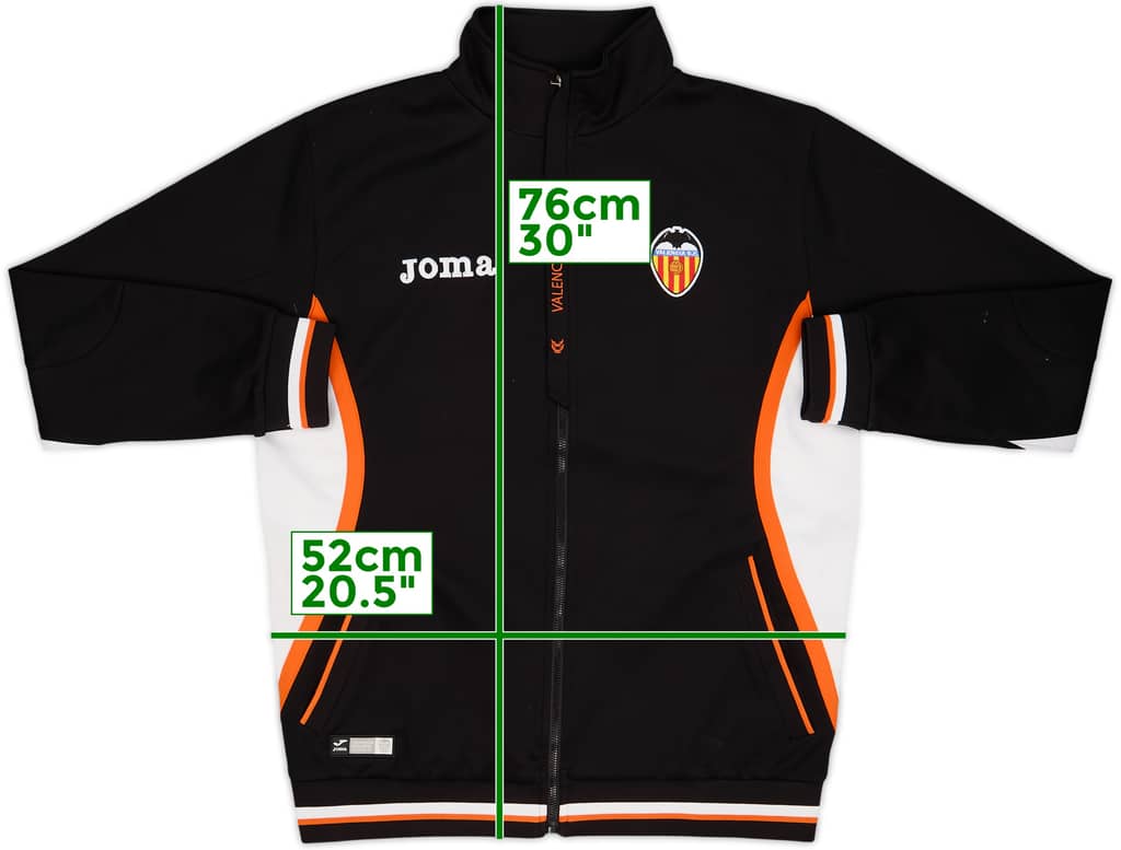 2011-12 Valencia Joma Track Jacket - 8/10 - (M)