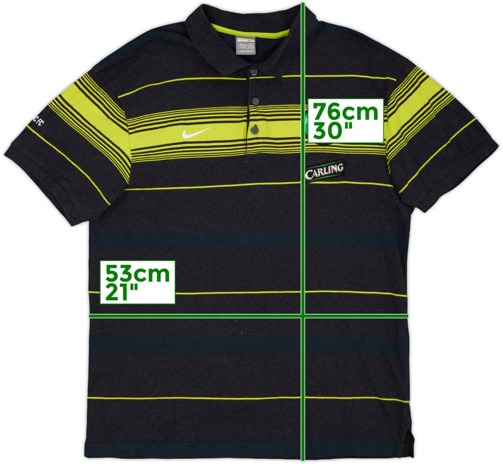 Polo Nike del Celtic 2009-10 - 6/10 - (XL)