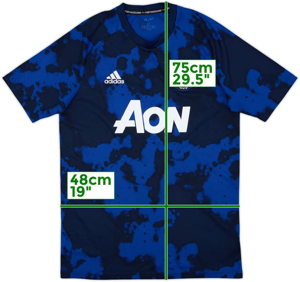 2019-20 Manchester United adidas Training Shirt - 6/10 - (M)