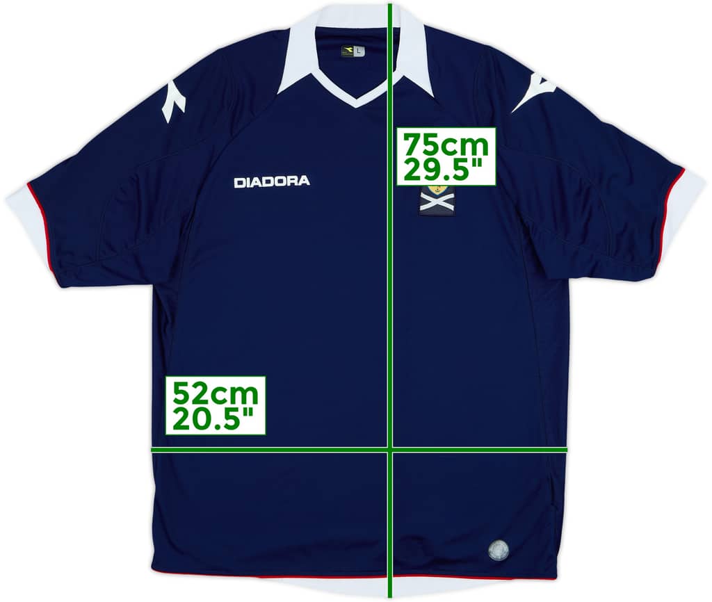 2008-09 Scotland Home Shirt - 5/10 - (L)