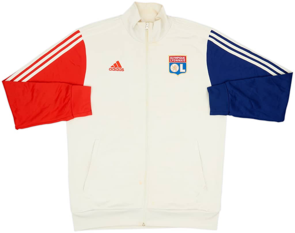 2021-22 Lyon adidas Chaqueta de chándal - 5/10 - (L)