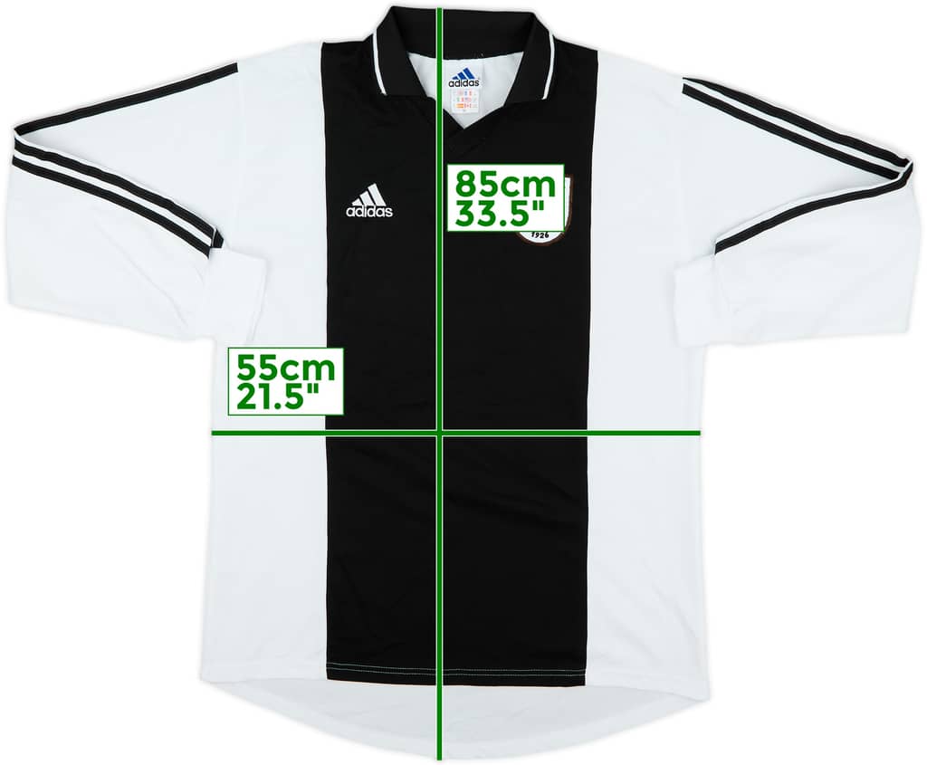 2003-04 PAOK Away L/S Shirt - 8/10 - (XL)