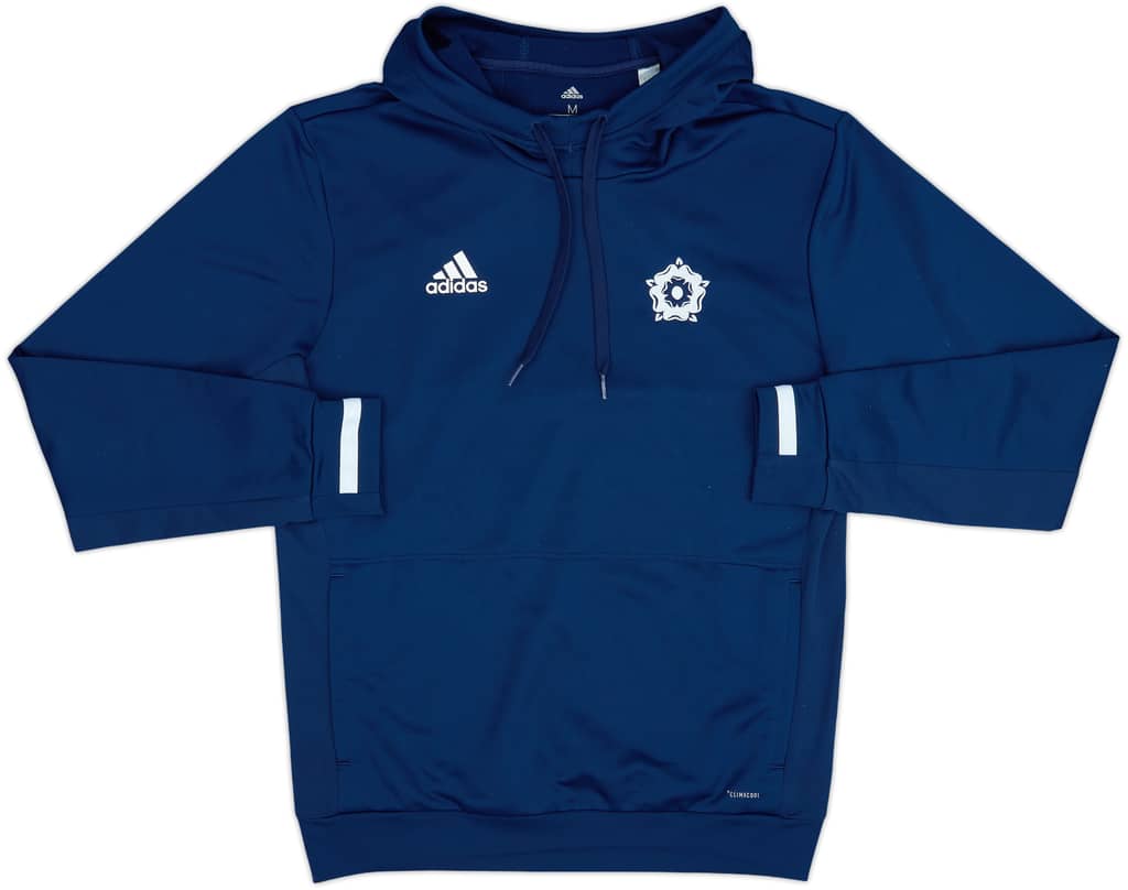 2019-20 Leeds United adidas Hooded Sweat Top - 10/10 - (M)