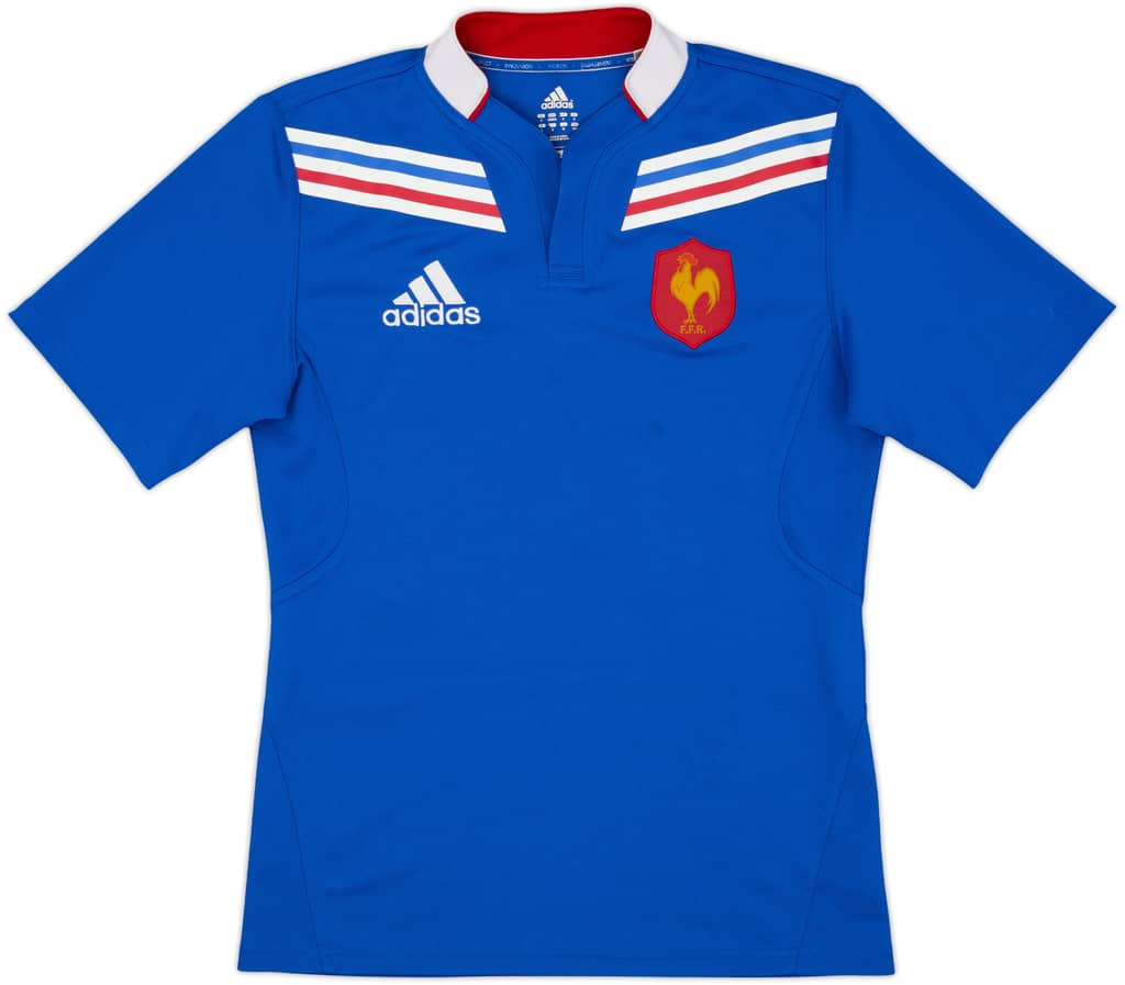 2012-13 France Rugby Home Shirt - 8/10 - (S)