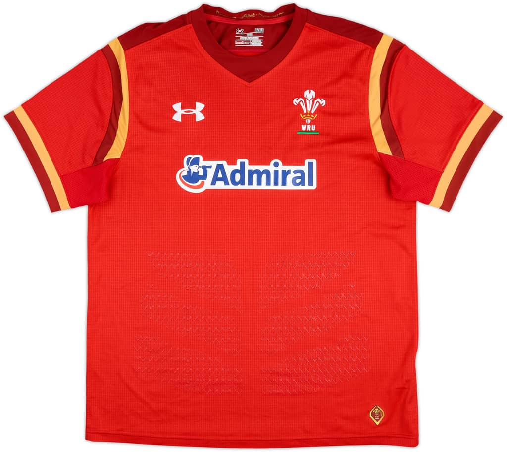 2015-16 Wales Rugby Home Shirt - 10/10 - (L)