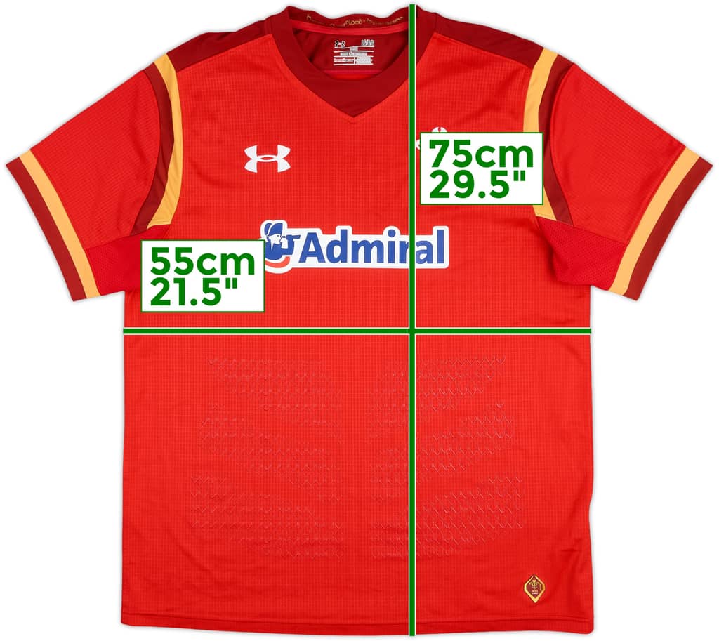 2015-16 Wales Rugby Home Shirt - 10/10 - (L)