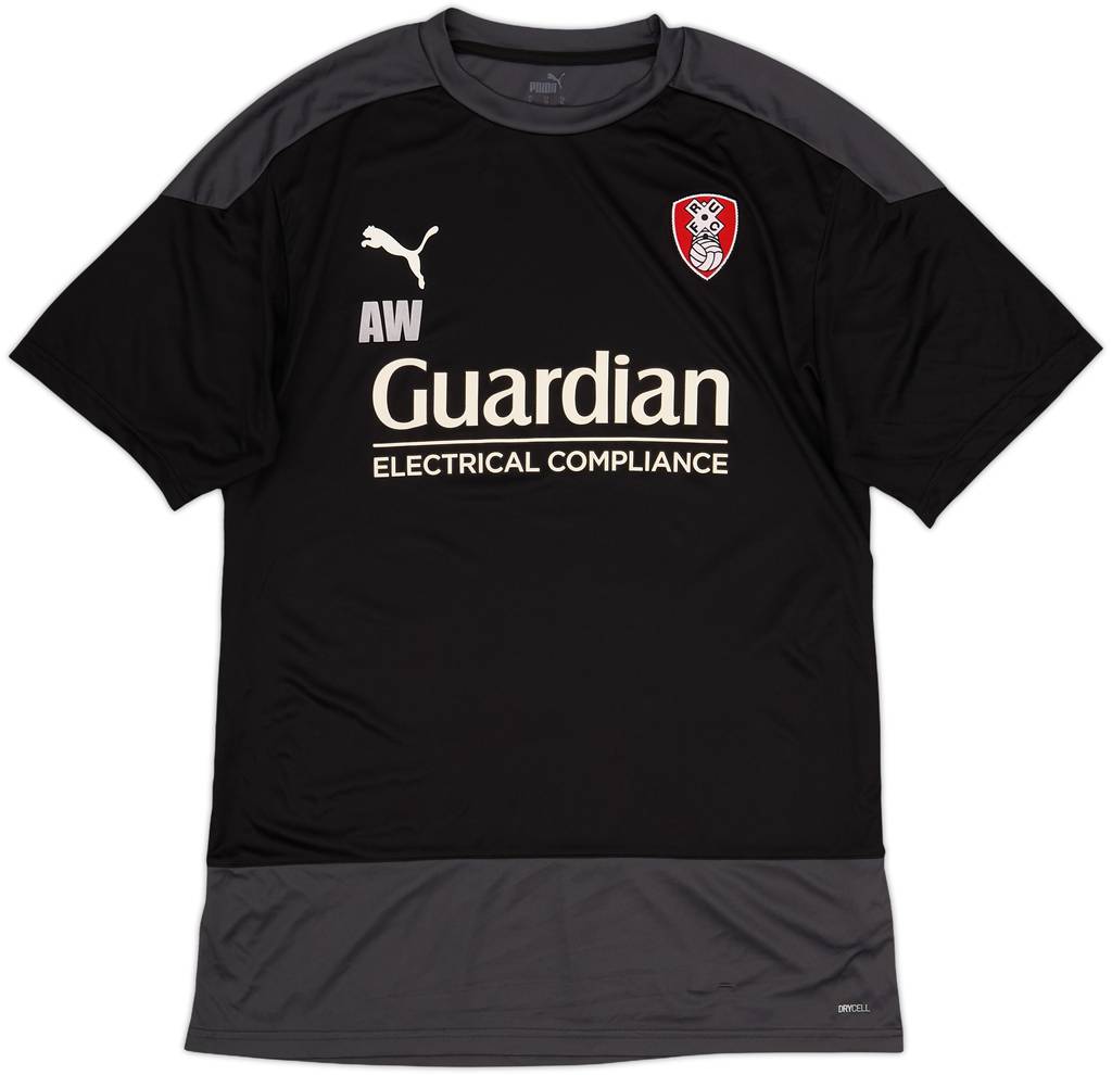 2019-20 Rotherham Staff Issue Puma Training Shirt AW - 8/10 - (XL)